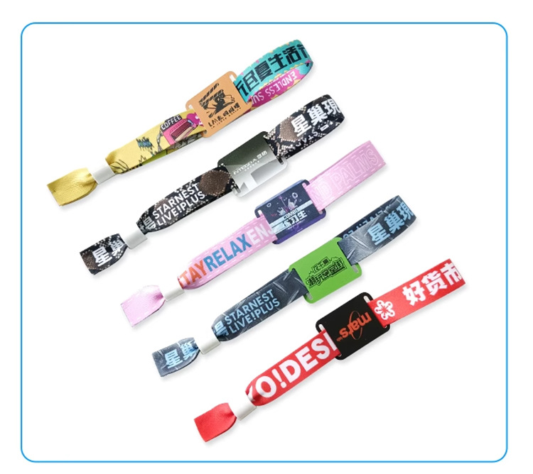 NFC身份標(biāo)識腕帶NFC織嘜腕帶